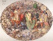 Richard  Dadd Contradiction:Oberon and Titania oil painting